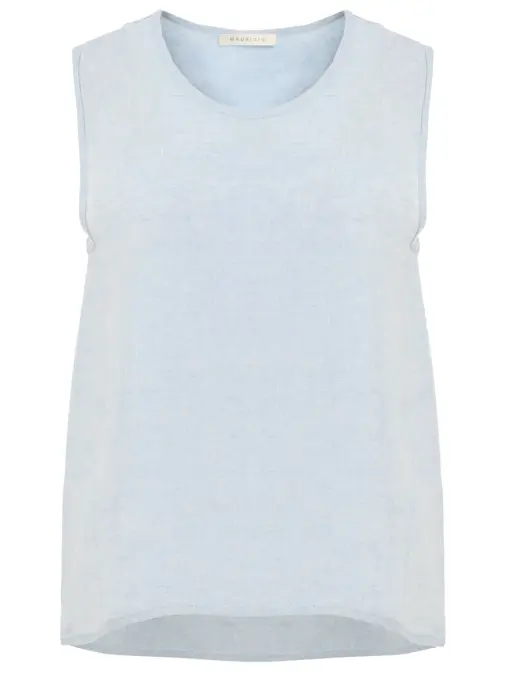 Топ льняной MAURIZIO