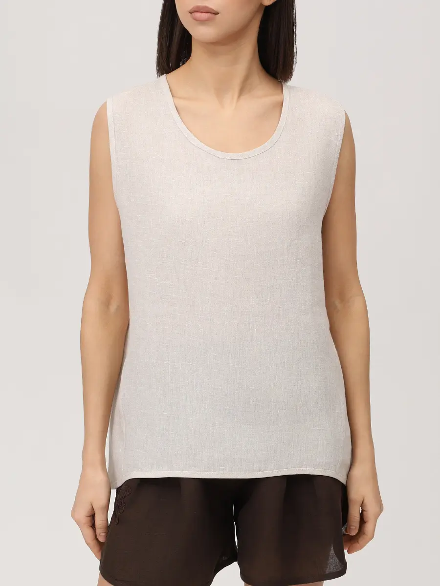 Топ льняной
