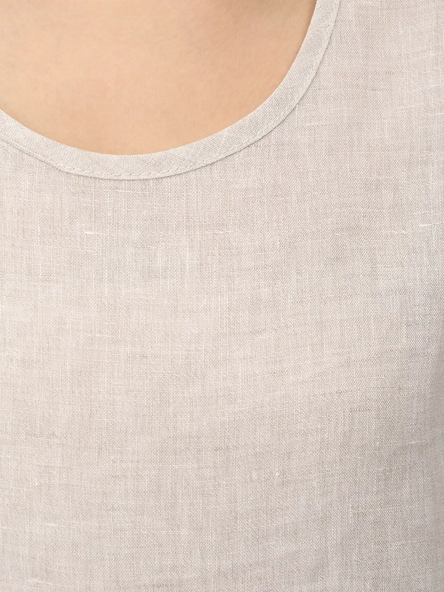 Топ льняной