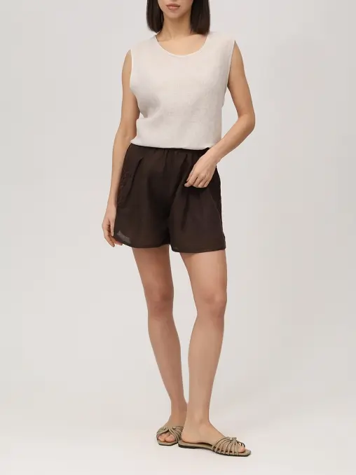 Топ льняной MAURIZIO