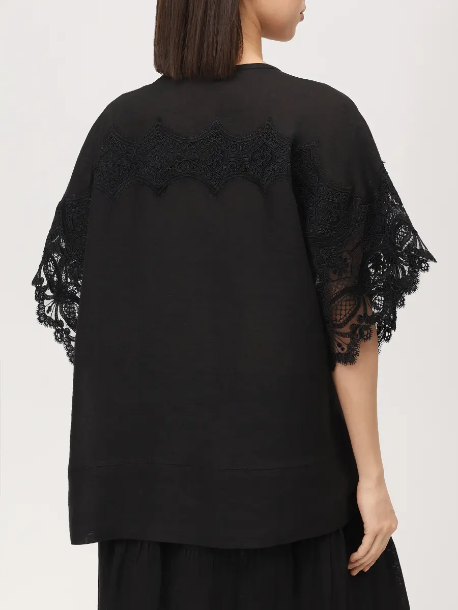 Блуза льняная