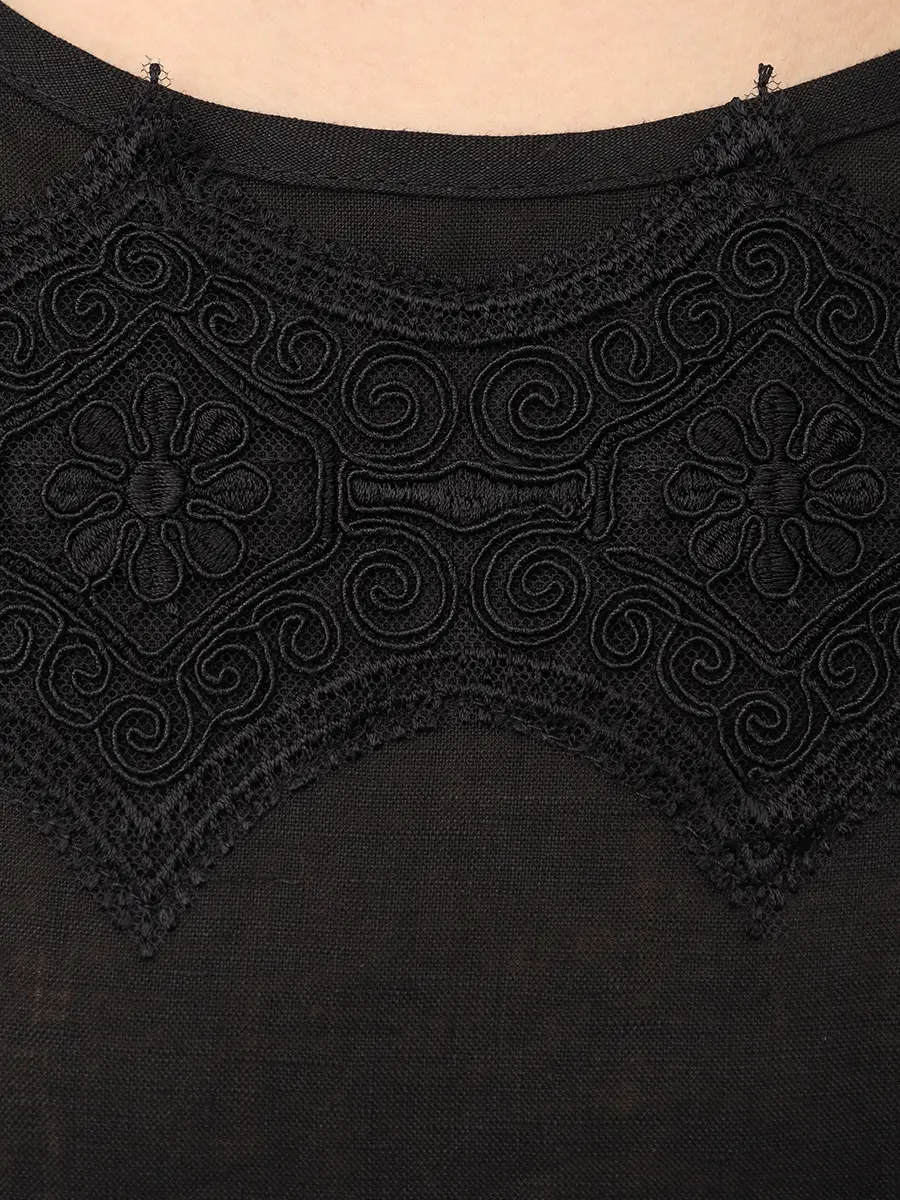 Блуза льняная