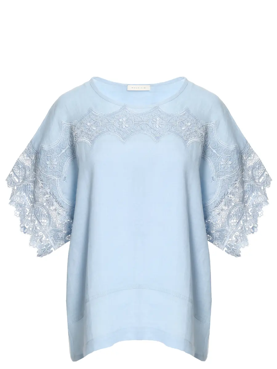 Блуза льняная