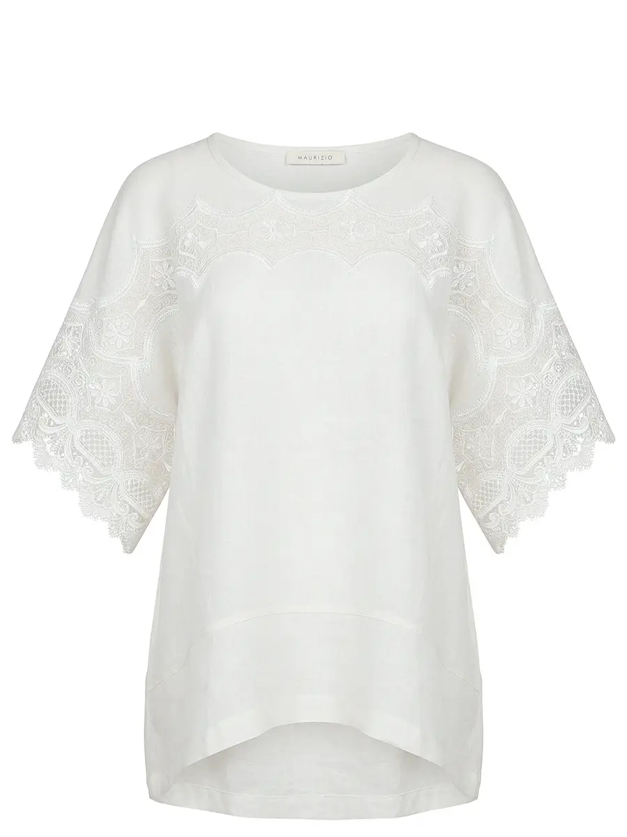 Блуза льняная