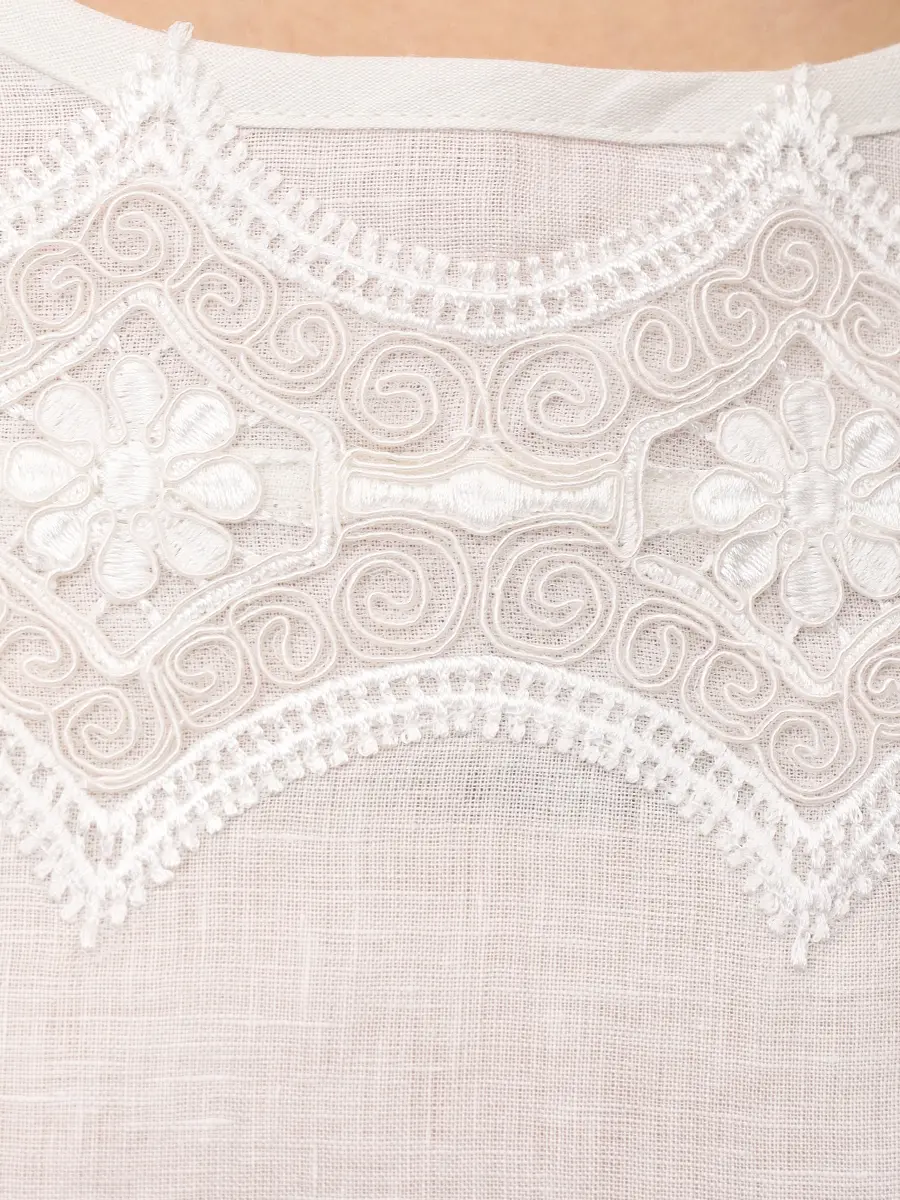 Блуза льняная