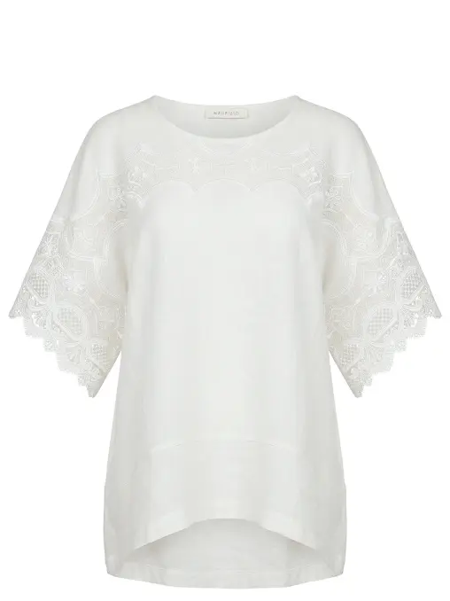 Блуза льняная MAURIZIO