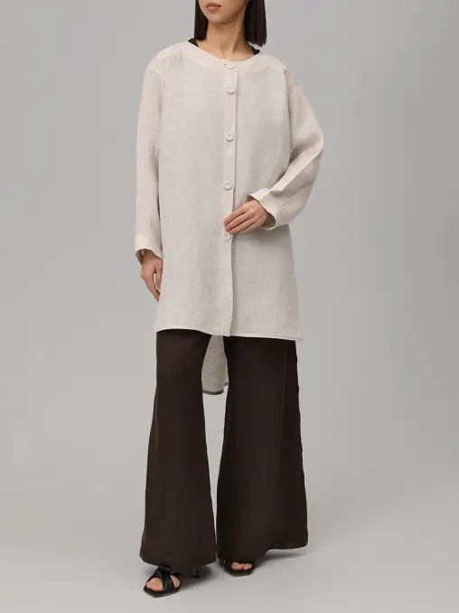 Рубашка льняная MAURIZIO