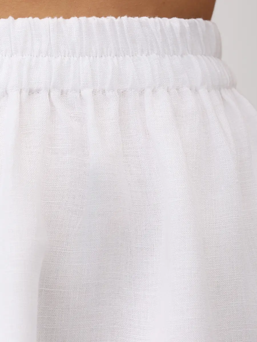 Юбка льняная