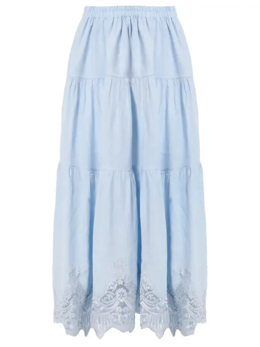 Юбка льняная MAURIZIO