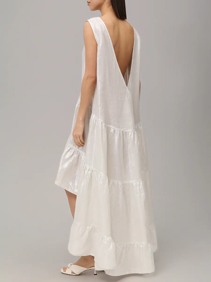 Платье льняное