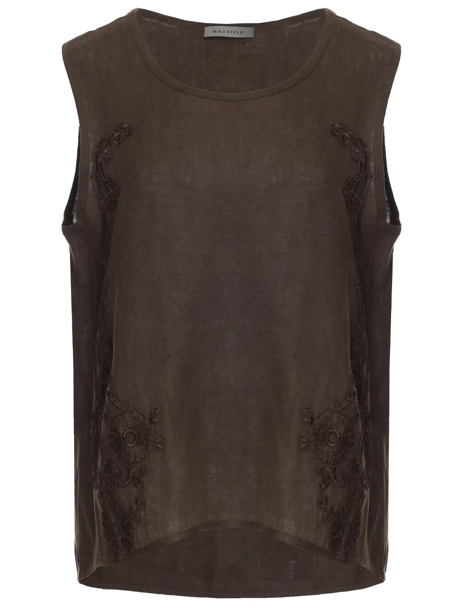 Топ льняной