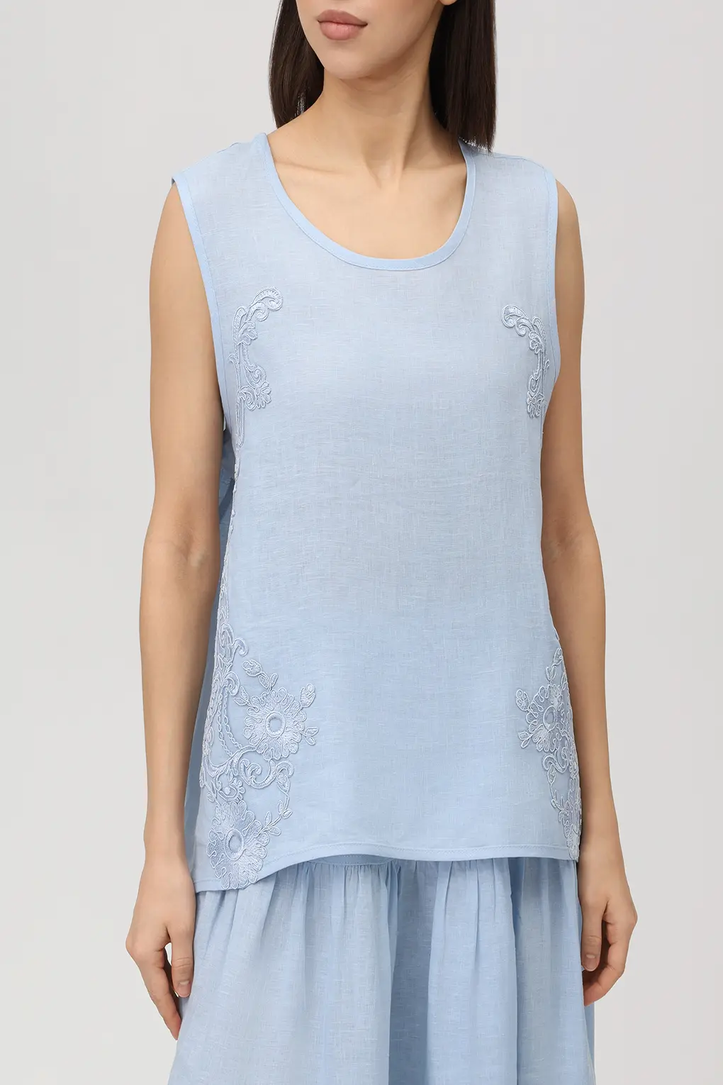 Топ льняной