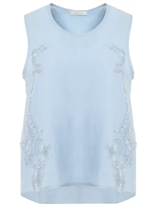 Топ льняной MAURIZIO