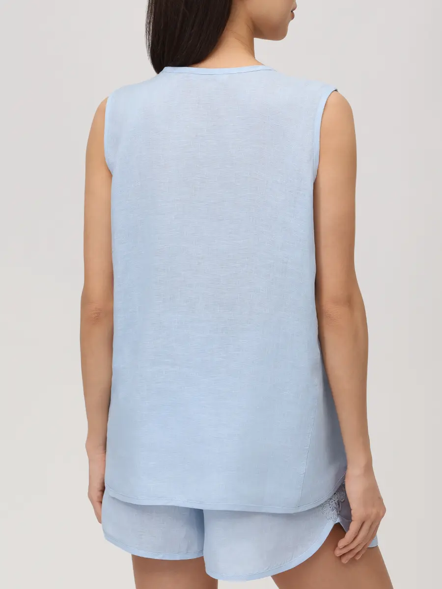 Топ льняной