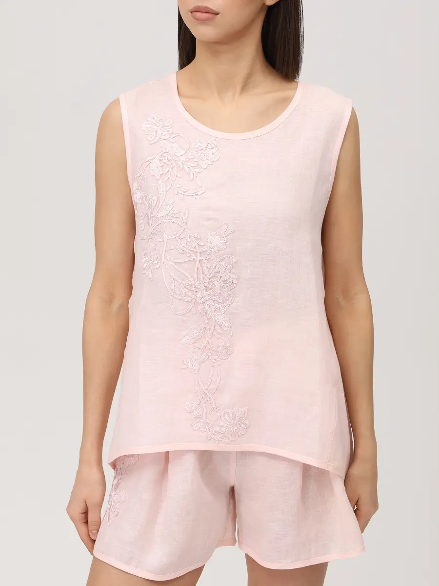 Топ льняной