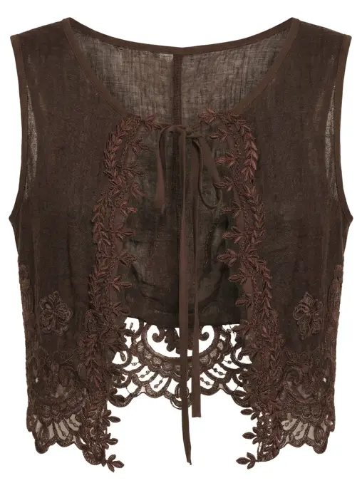 Топ льняной MAURIZIO