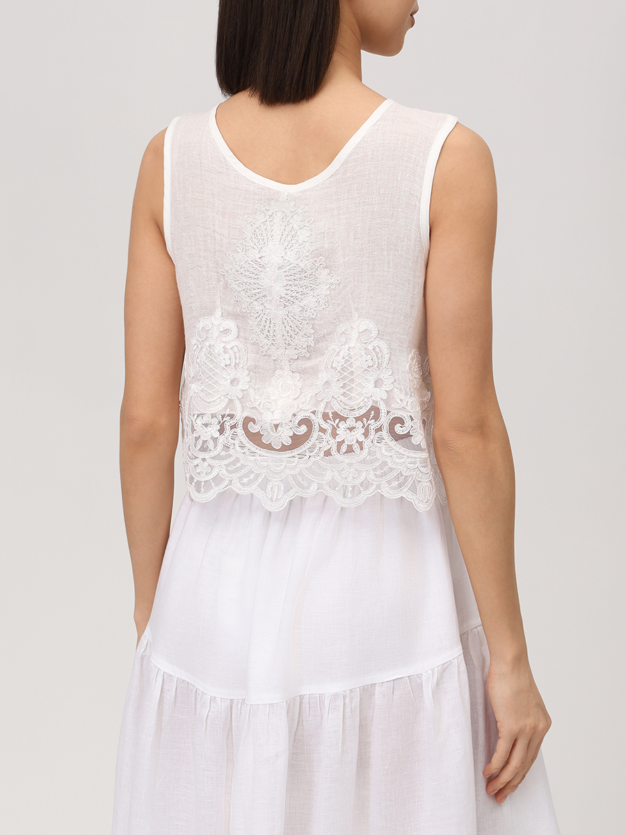 Топ льняной