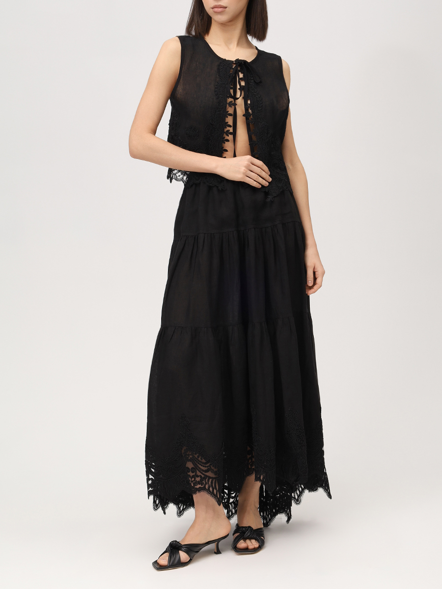 Топ льняной