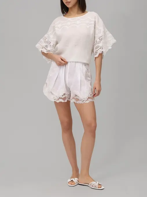 Шорты льняные MAURIZIO