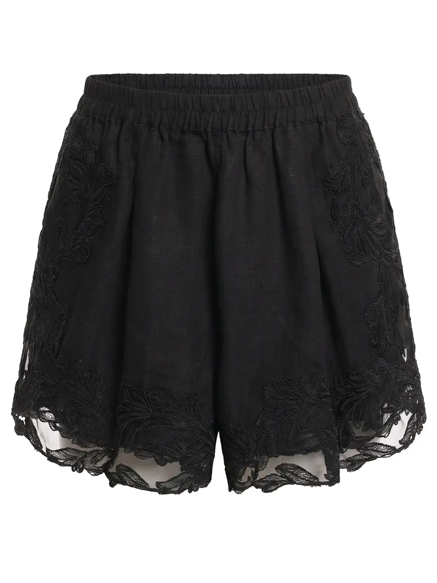 Шорты льняные