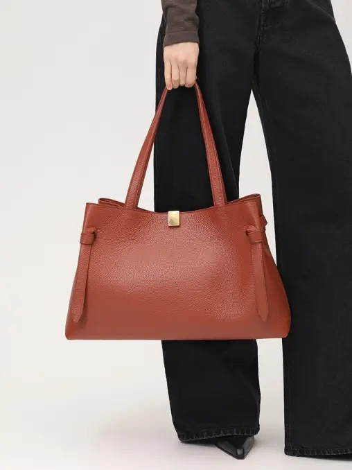 Сумка кожаная Gyoza YUZEFI