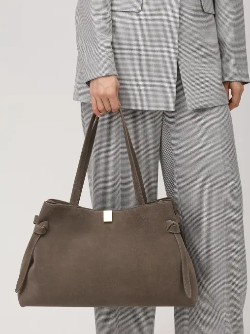 Сумка замшевая Gyoza YUZEFI