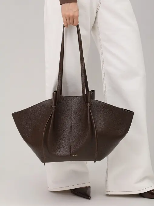 Сумка кожаная Large Mochi YUZEFI