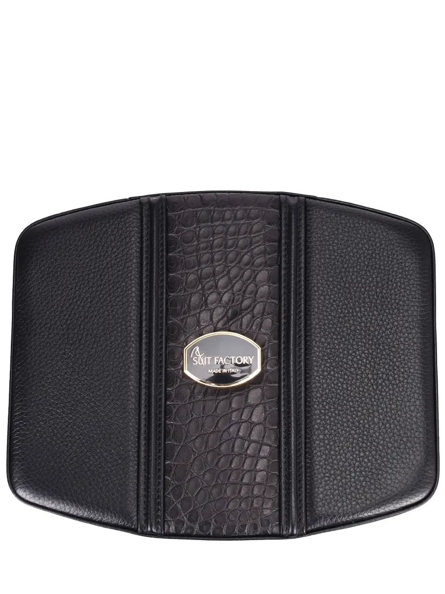 Ремень кожаный со сменными пряжками