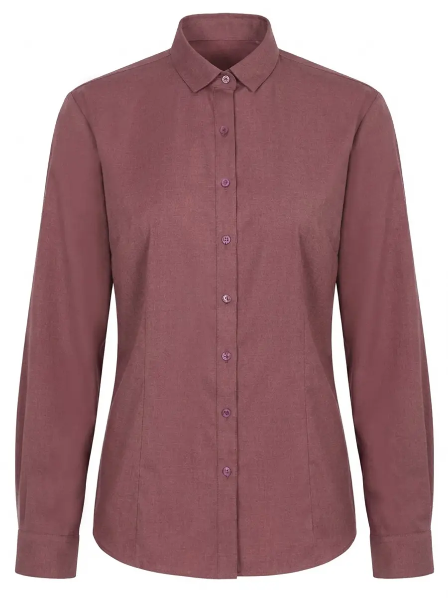 Блуза однотонная