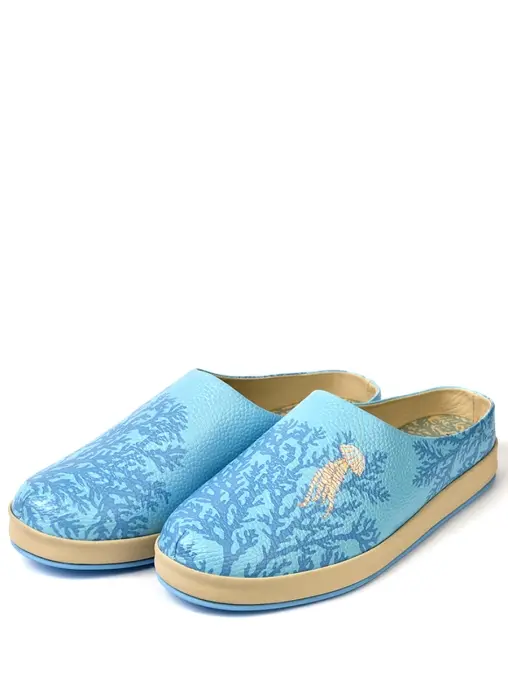 Тапочки кожаные РАЗГУЛЯЕВ-БЛАГОНРАВОВА