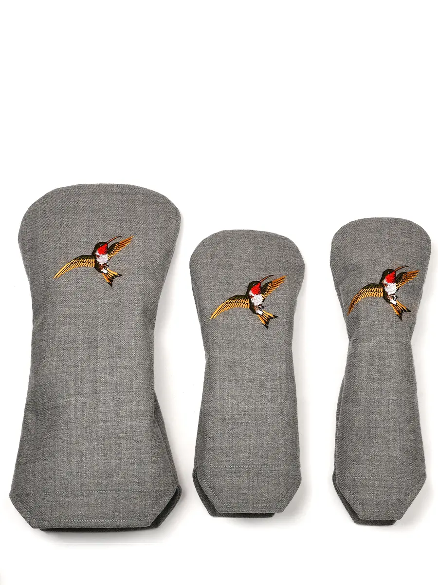 Набор чехлов для клюшек для гольфа шерстяной