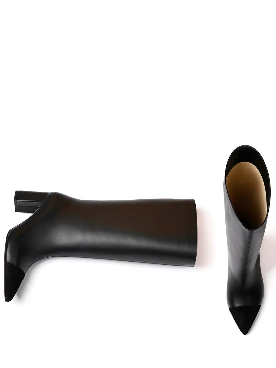 Сапоги кожаные