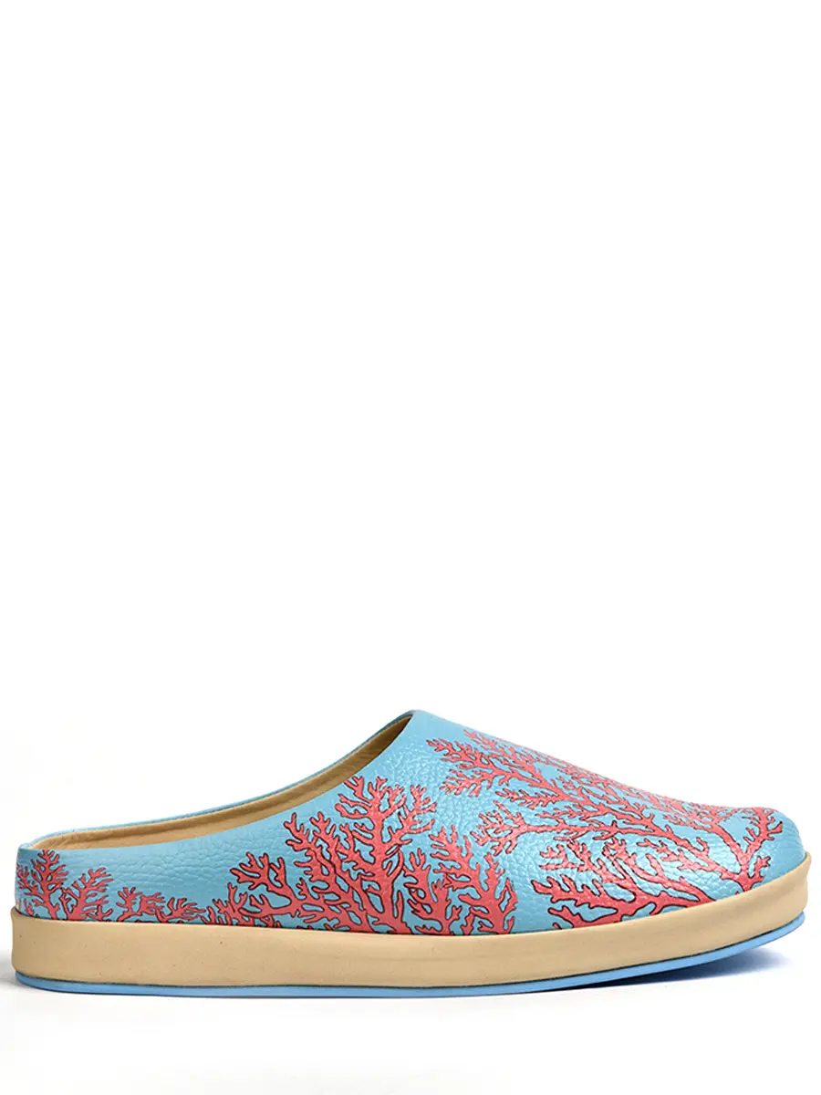 Тапочки кожаные