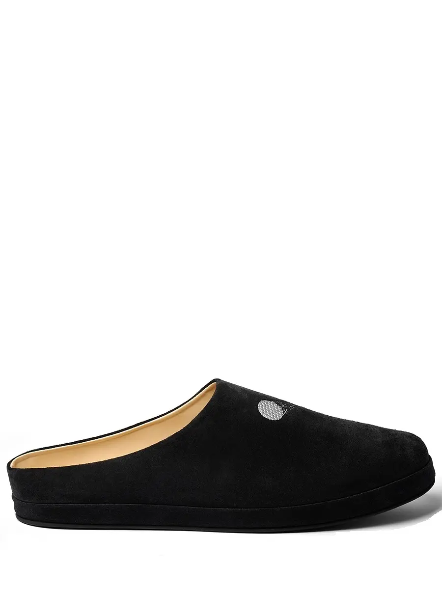 Тапочки замшевые