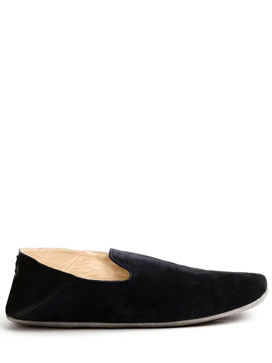 Тапочки кожаные