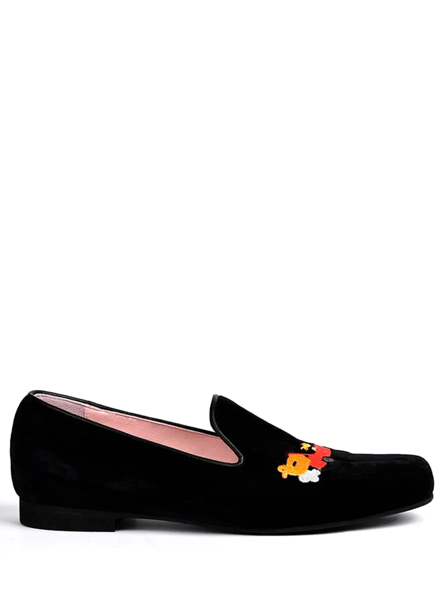 Слиперы бархатные