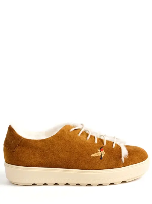 Кеды замшевые на меху РАЗГУЛЯЕВ-БЛАГОНРАВОВА