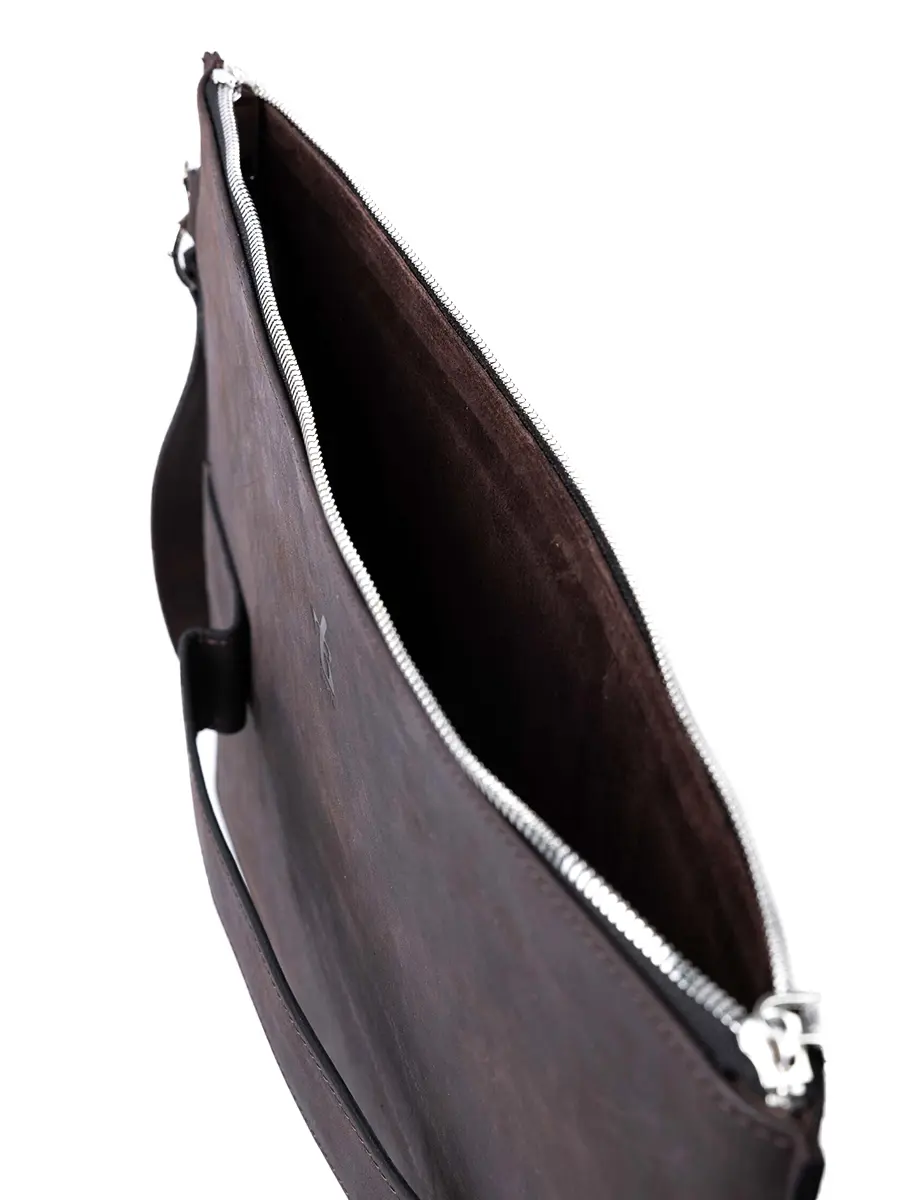 Клатч-планшет кожаный