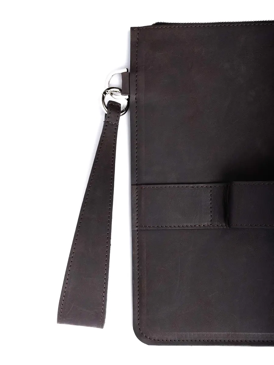 Клатч-планшет кожаный