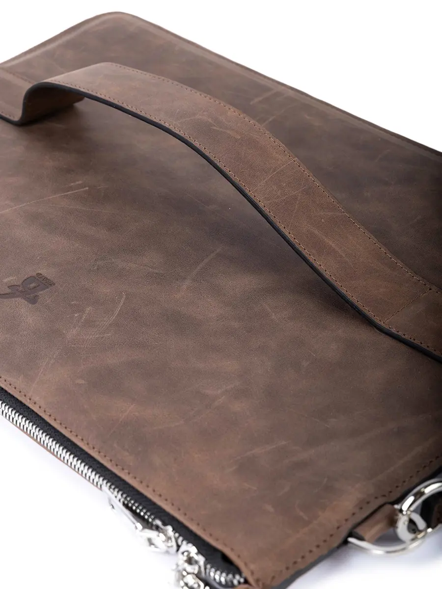 Клатч-планшет кожаный