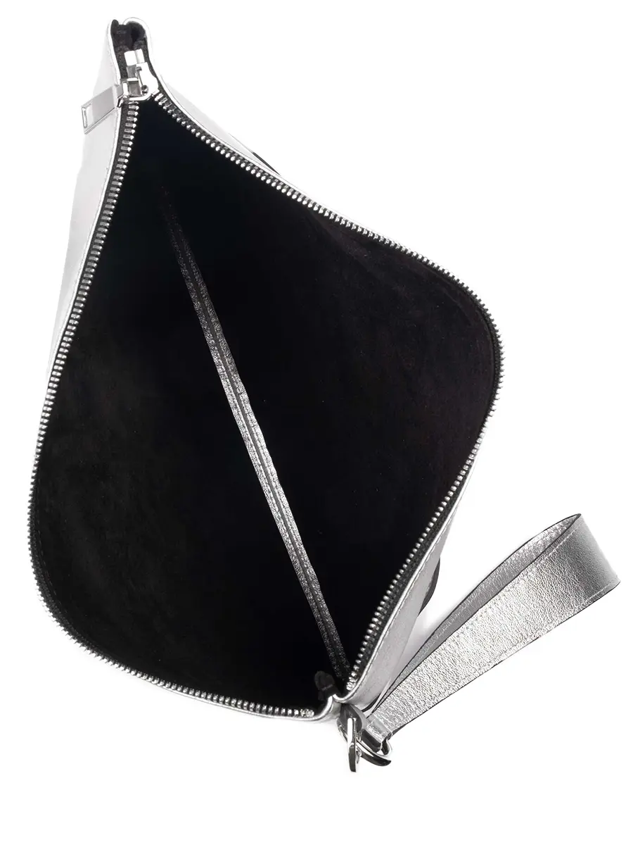 Клатч кожаный