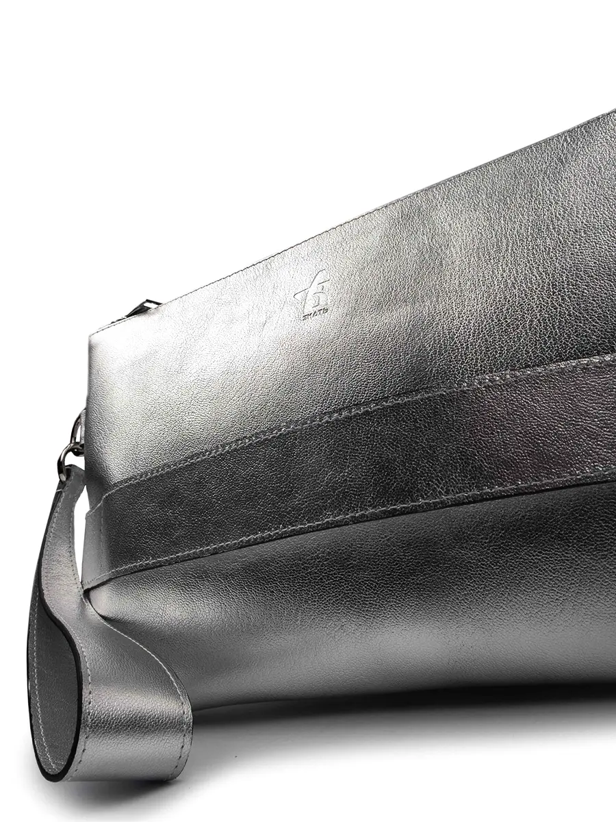 Клатч кожаный