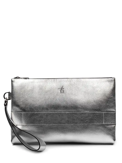 Клатч кожаный ЗНАТЬ