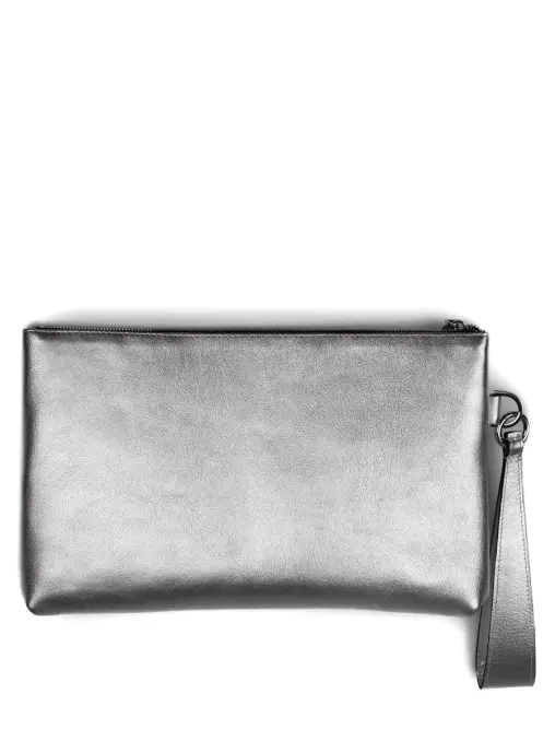 Клатч кожаный ЗНАТЬ