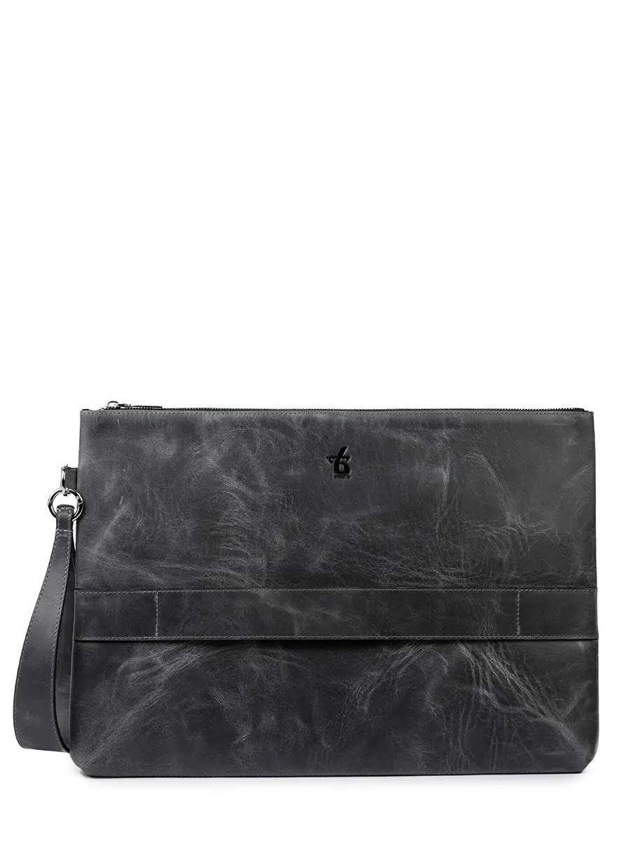 Клатч Шеддл кожаный