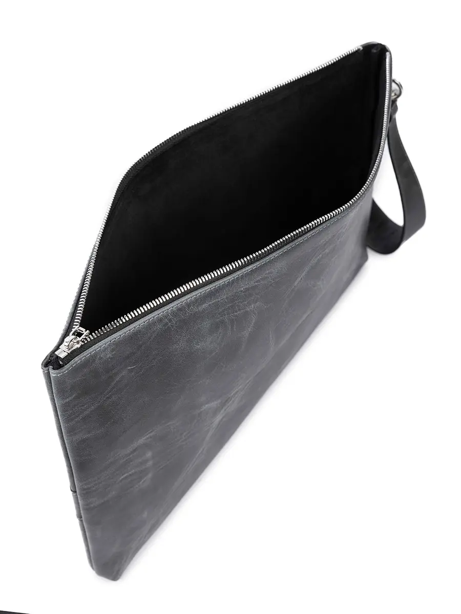 Клатч Шеддл кожаный