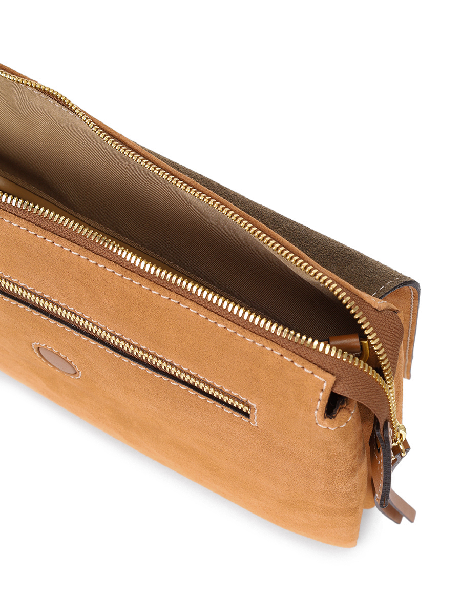 Сумка замшевая