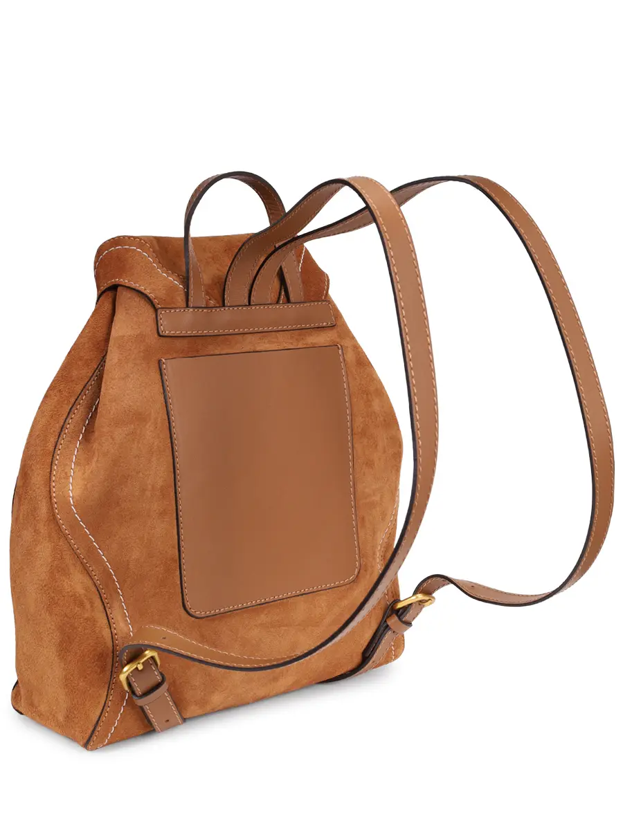 Рюкзак замшевый