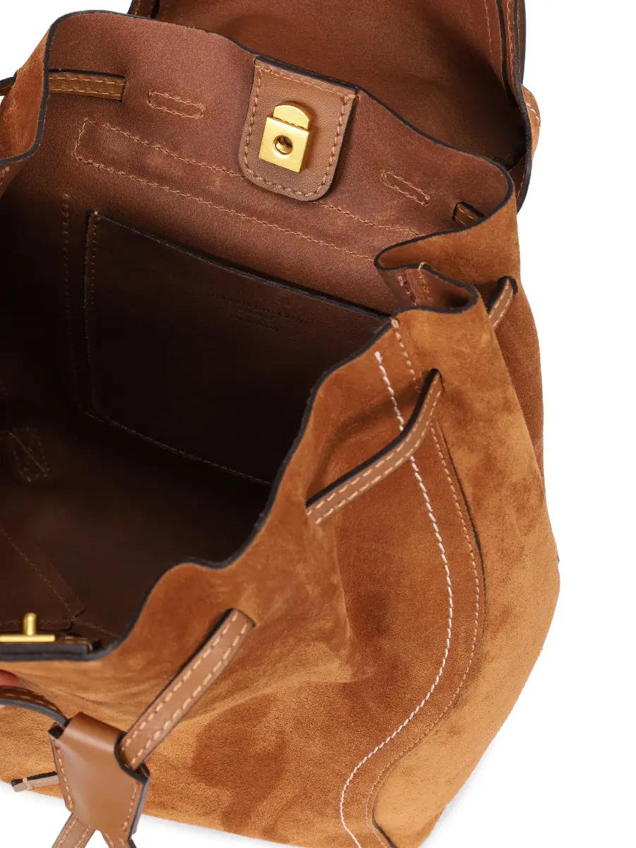 Рюкзак замшевый