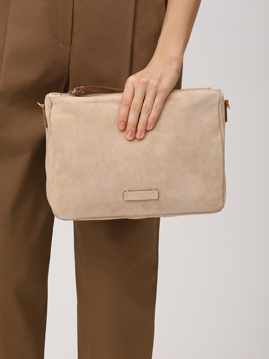 Сумка замшевая